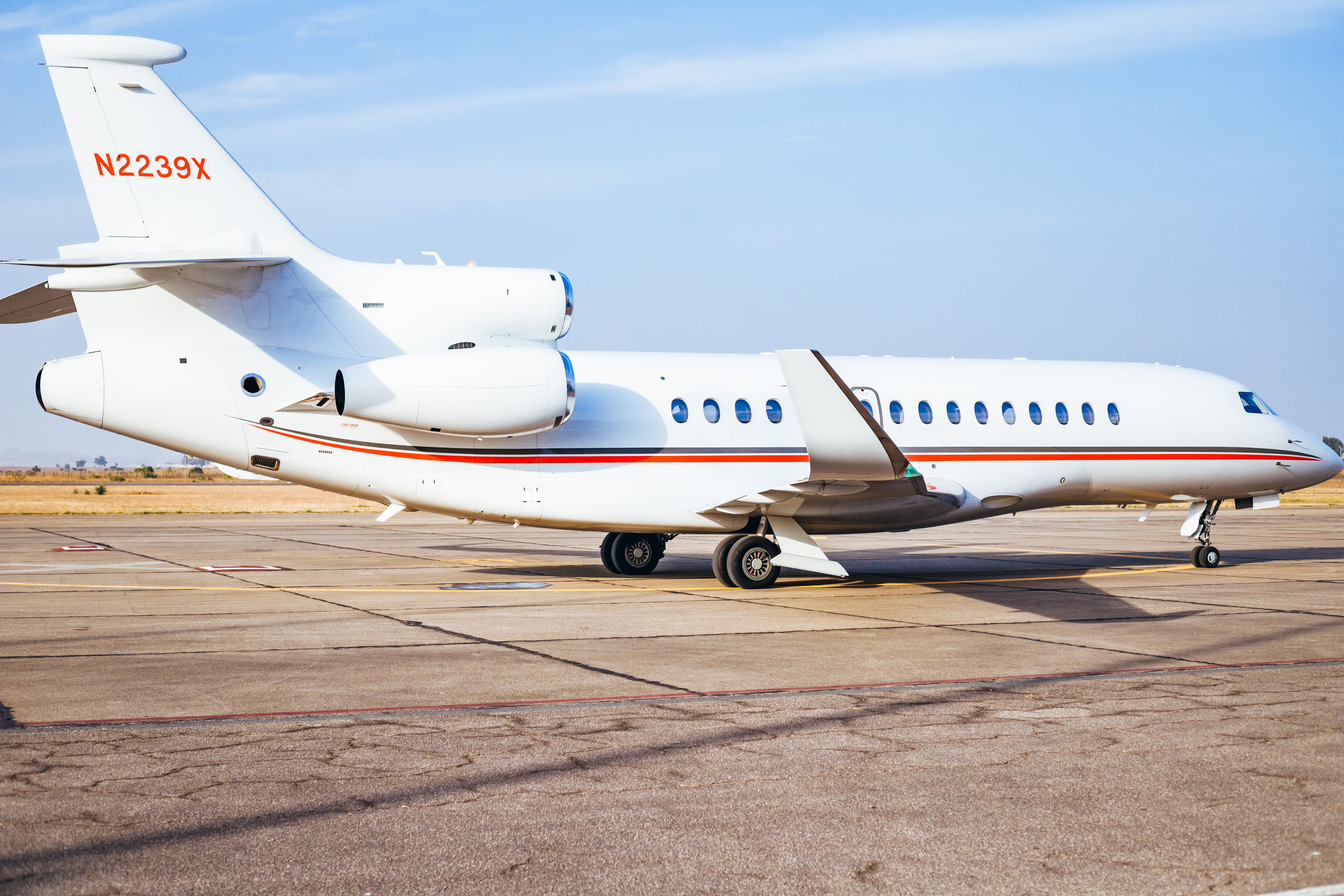 Professional exterior aircraft washing service