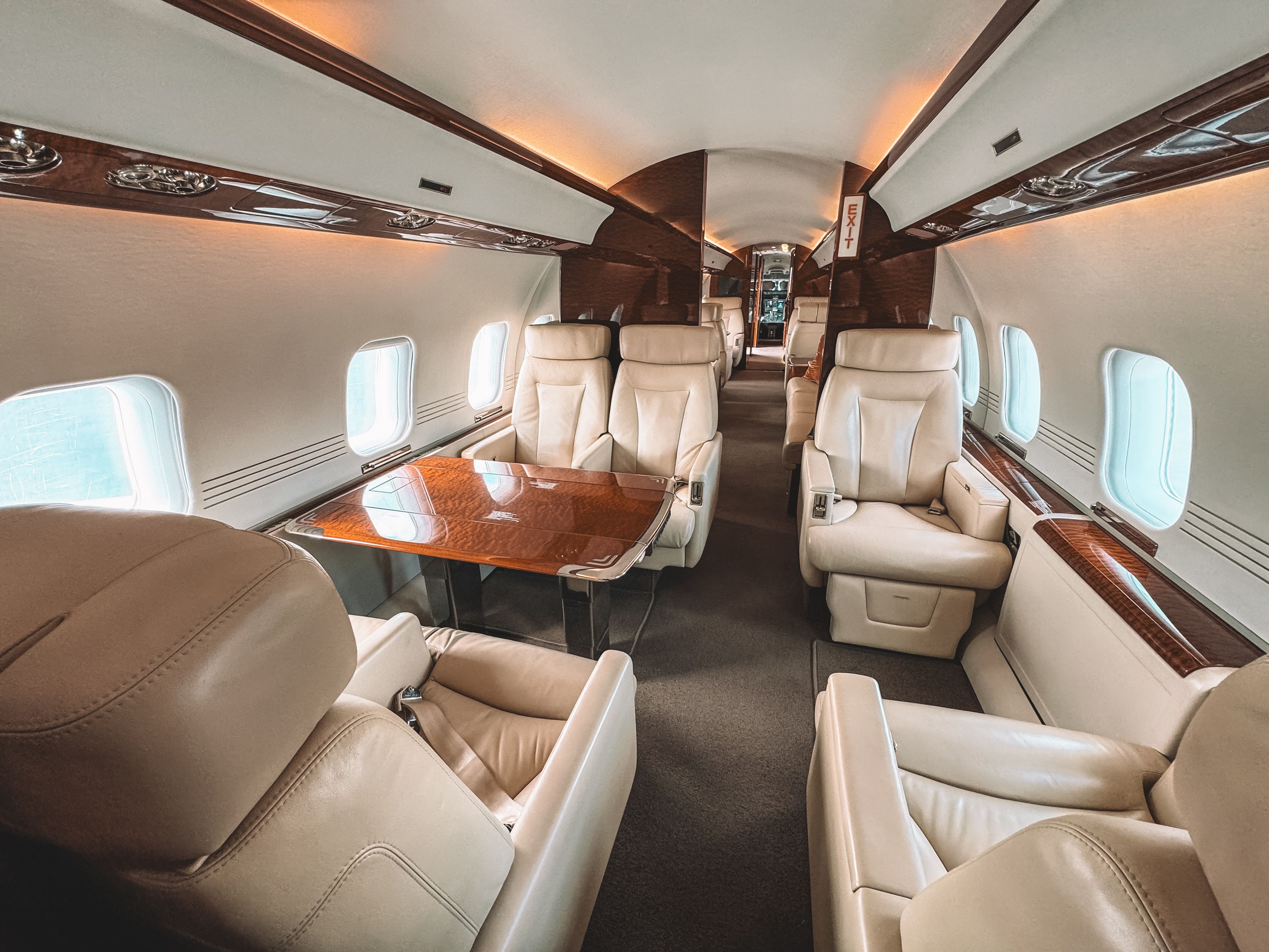 Professional aircraft upholstery and carpet cleaning